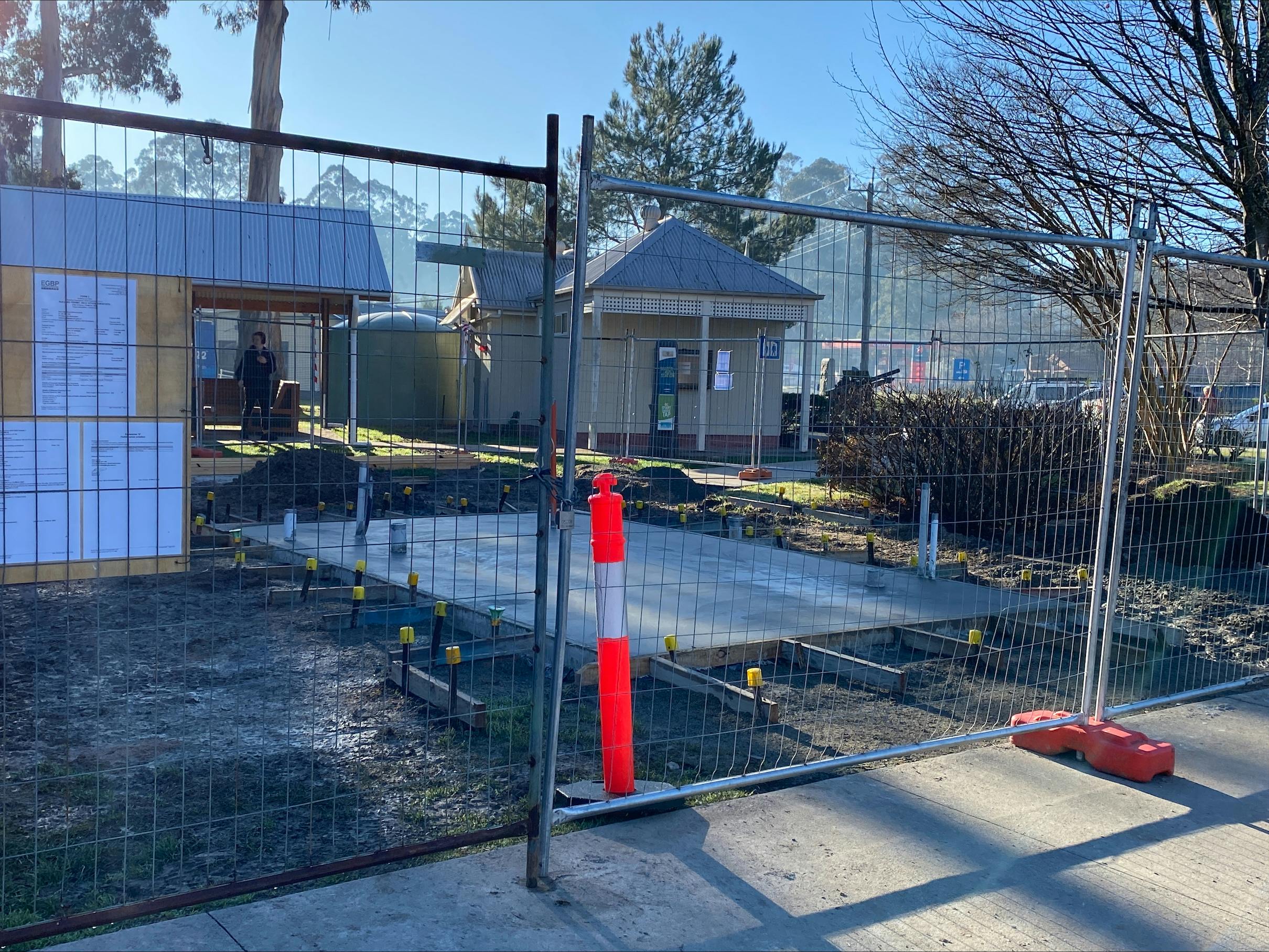 6 August 2025 - construction progress