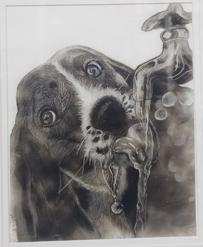 Yvonne Huggins - Dads Dog