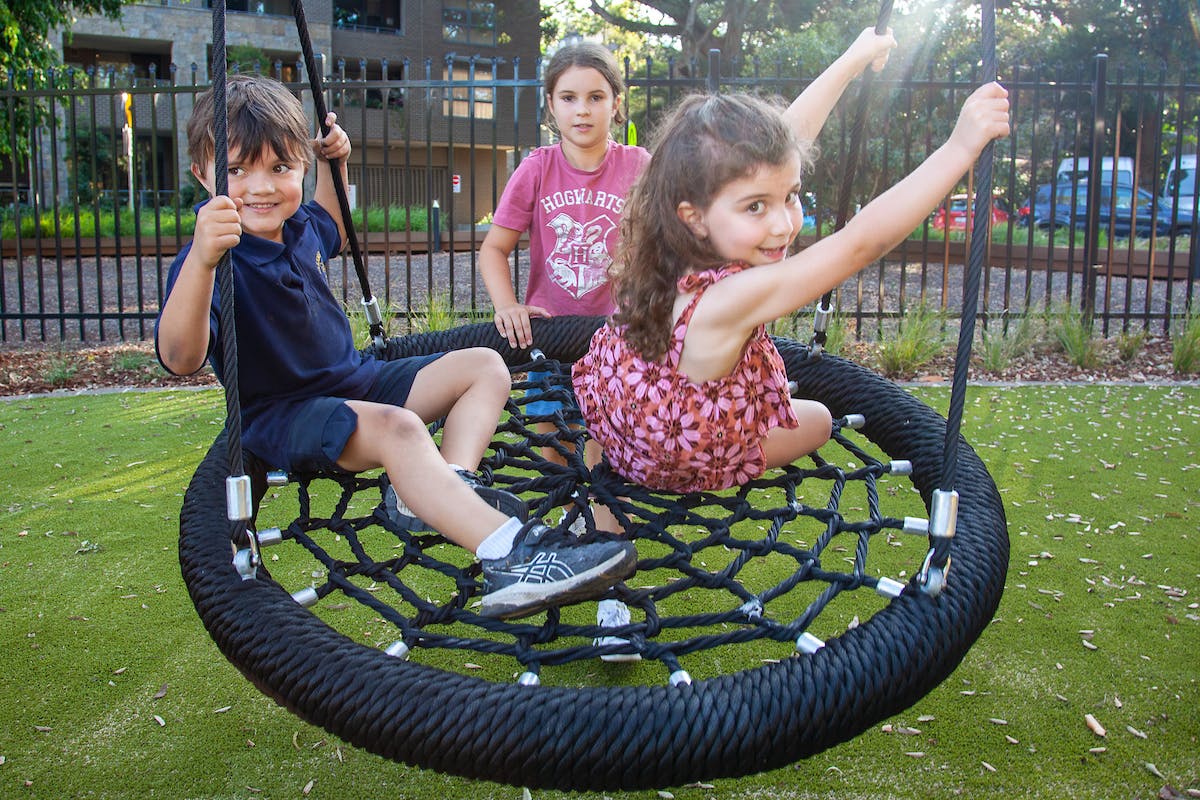 New play equipment at Dillon Street Reserve