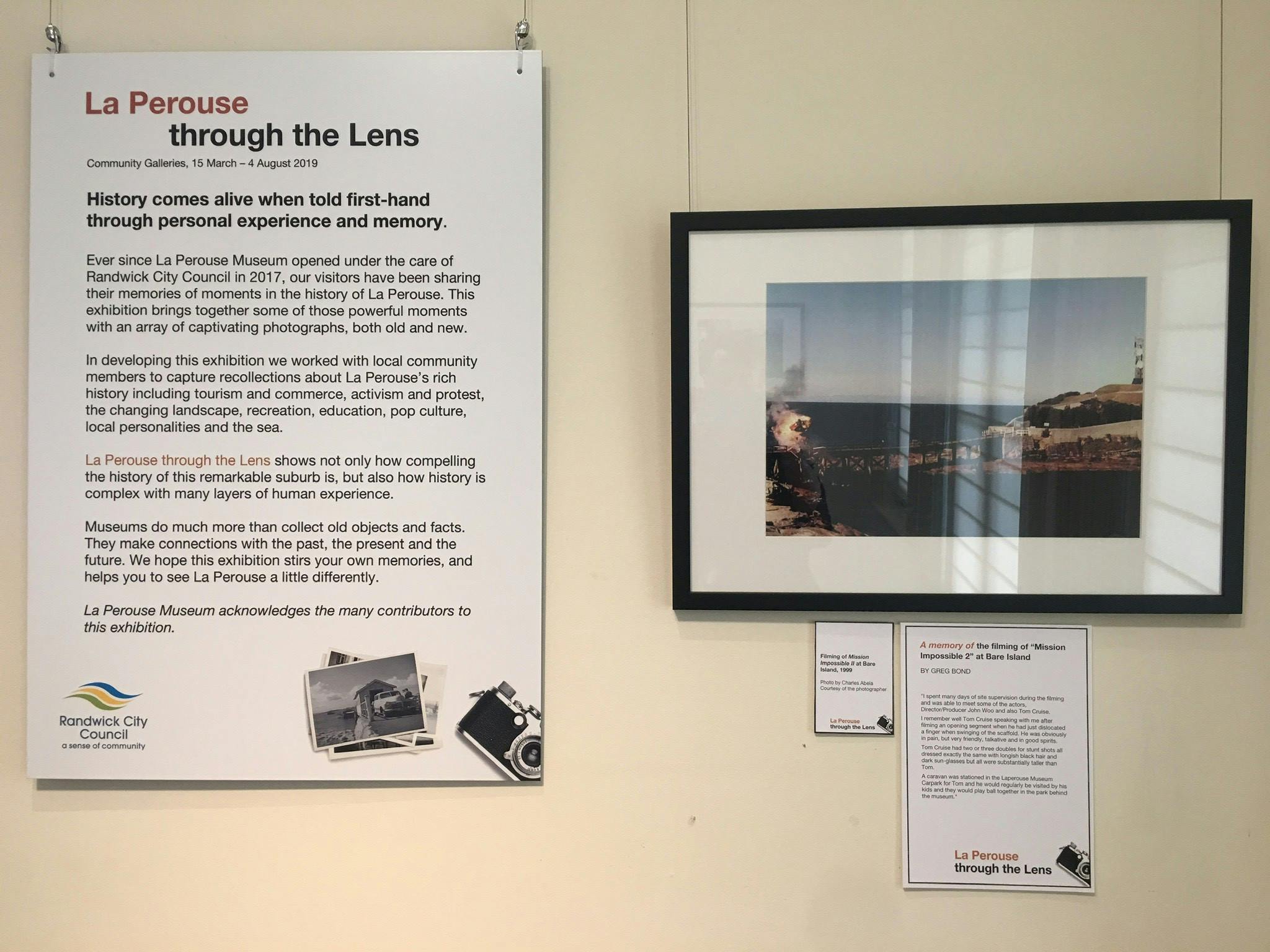 Display at the La Perouse Museum