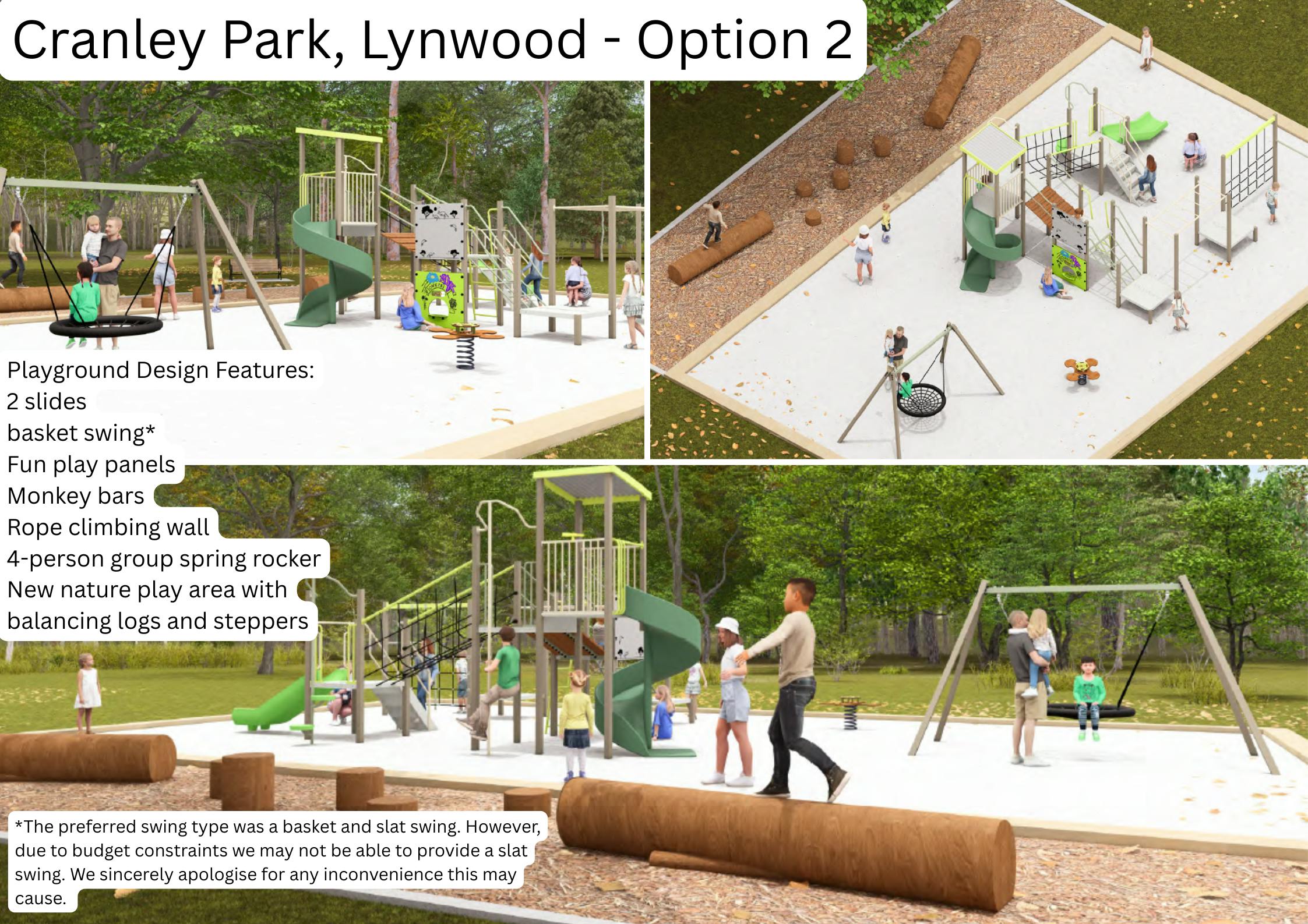 Cranley Park option 2