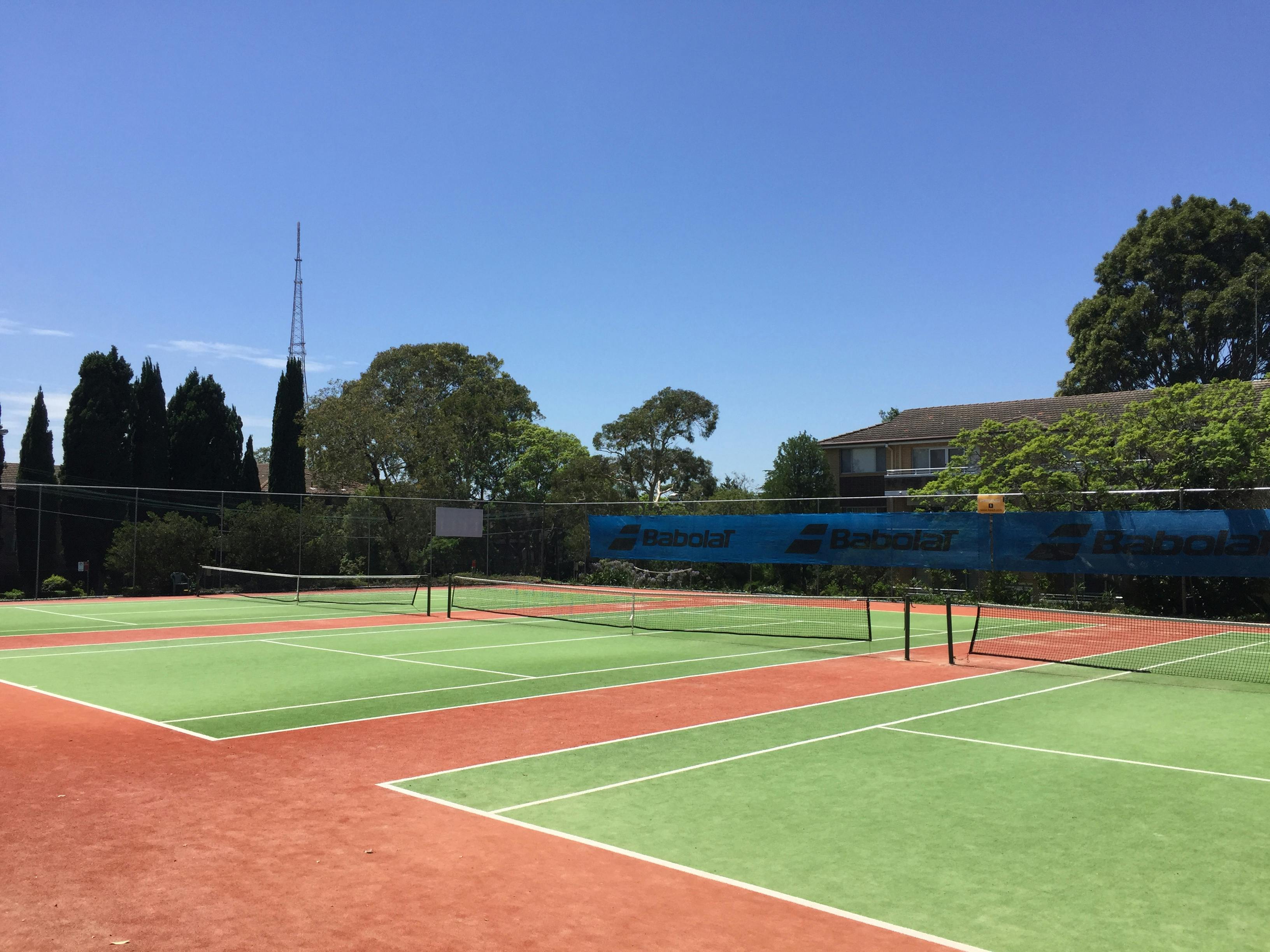 Cleland Park tennis courts