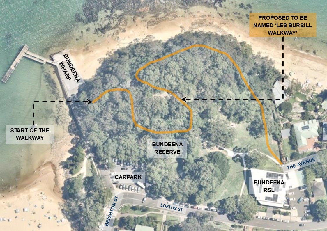 Bundeena Reserve Location Map