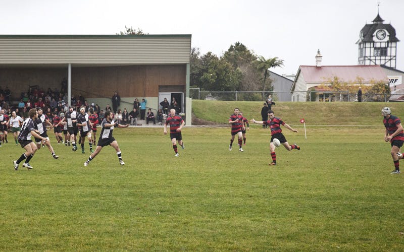 Rugby game at Victoria Park