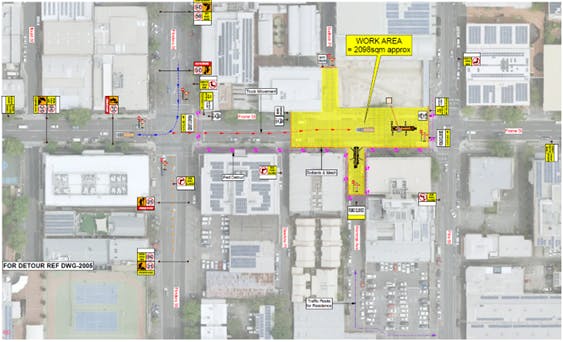 Traffic Management Plan 1 - Prime Traffic Solutions and Red Global - Frome Street.png