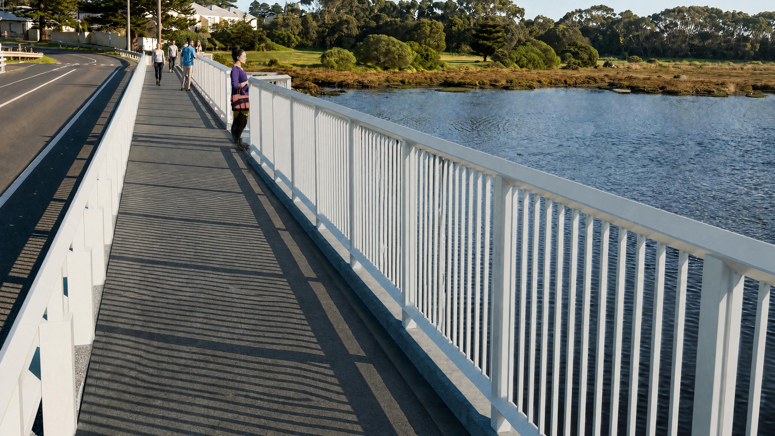 Pedestrian walkway