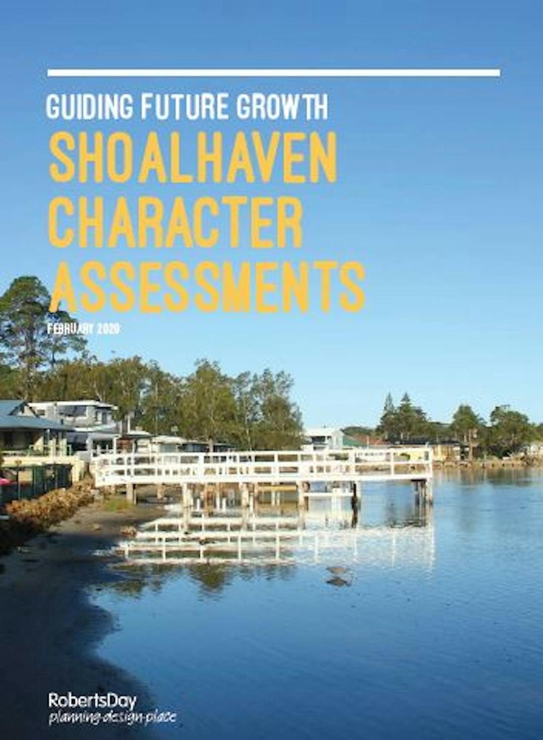 Character assessment report