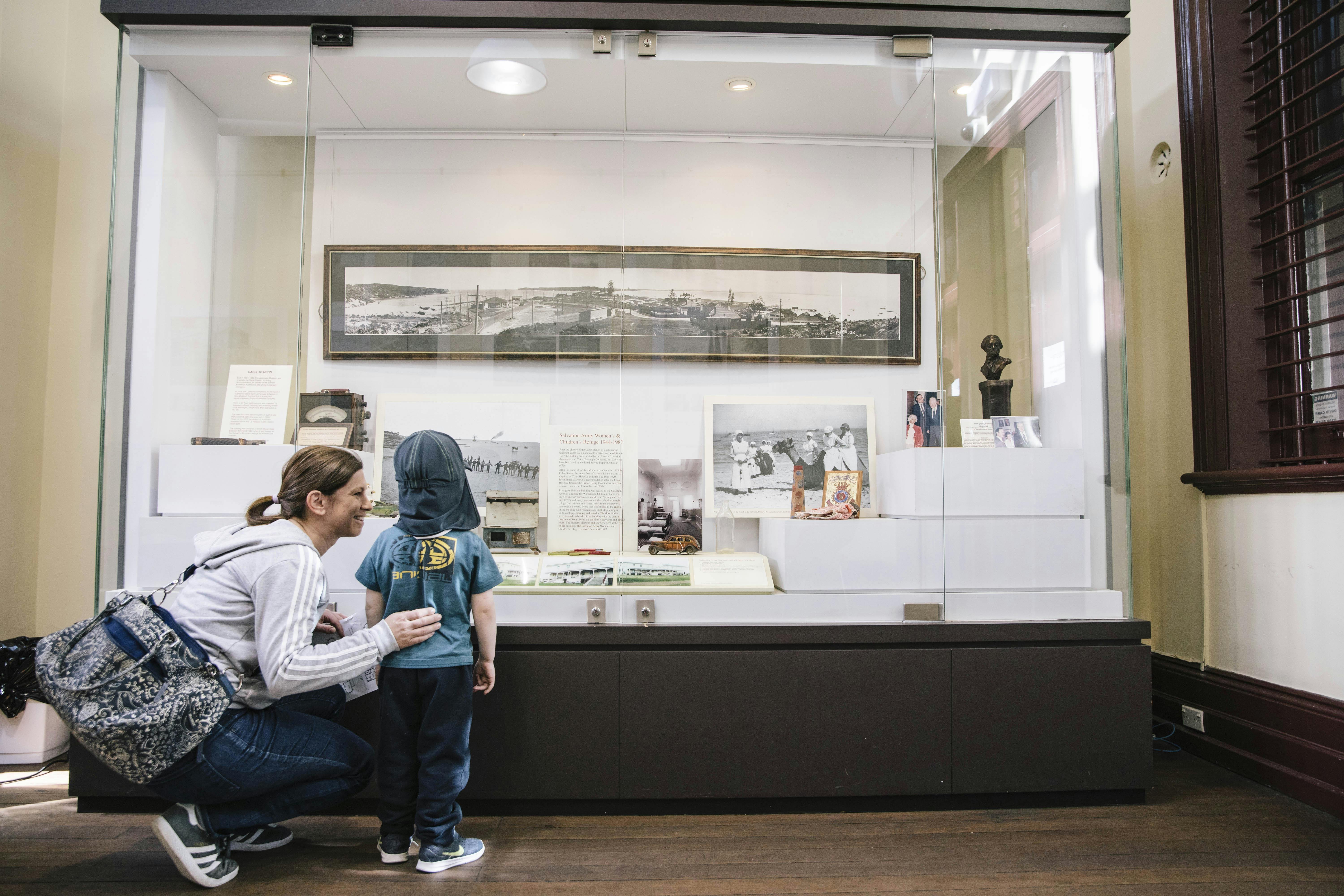 Display at the La Perouse Museum