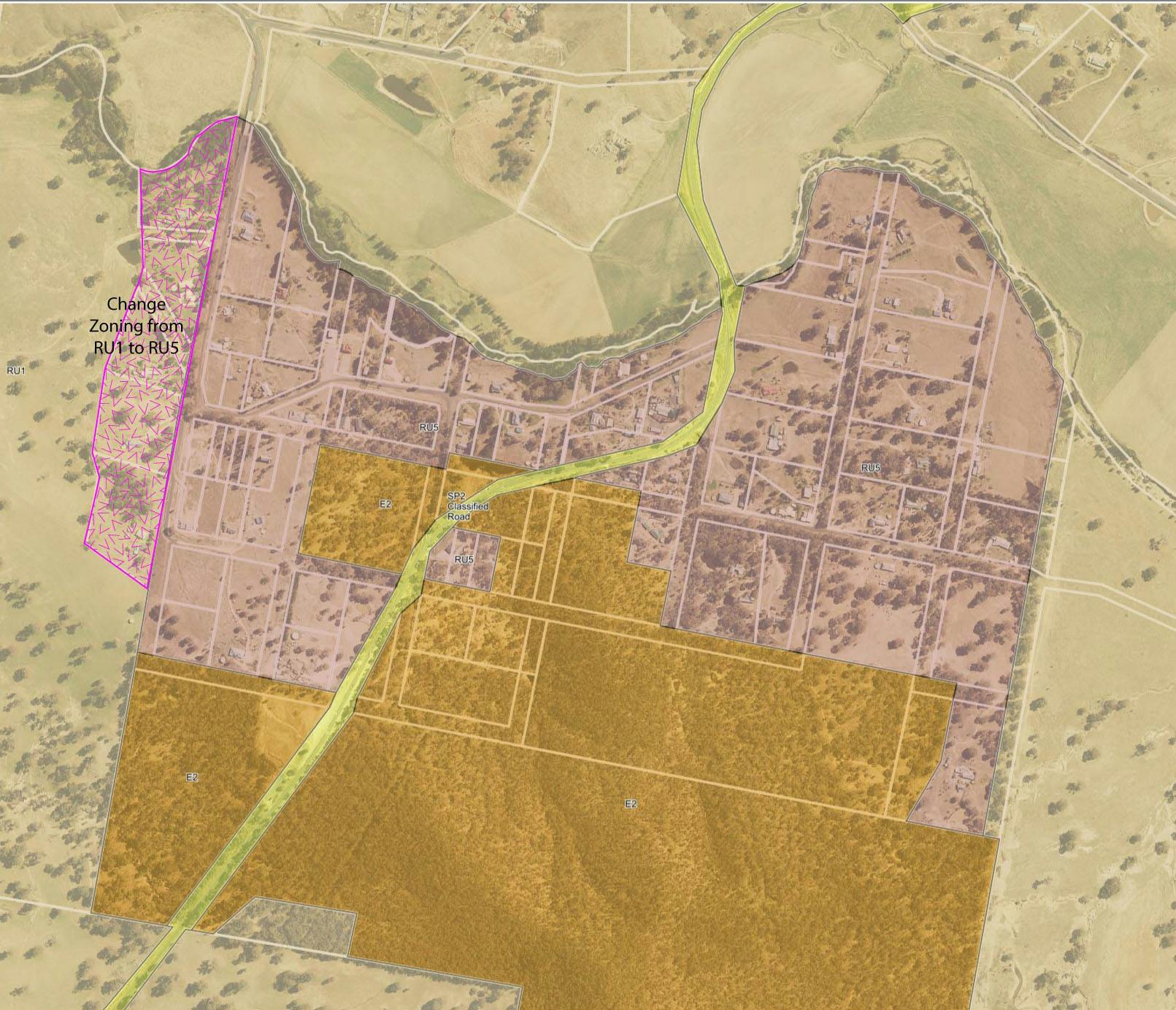 Proposed Changes to Land Use Zoning