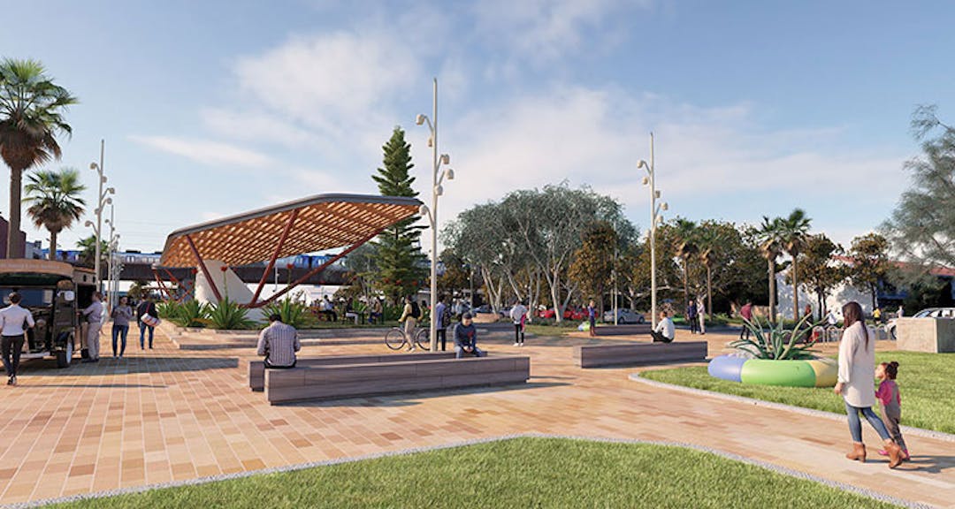 Artist impression of Carrum promenade