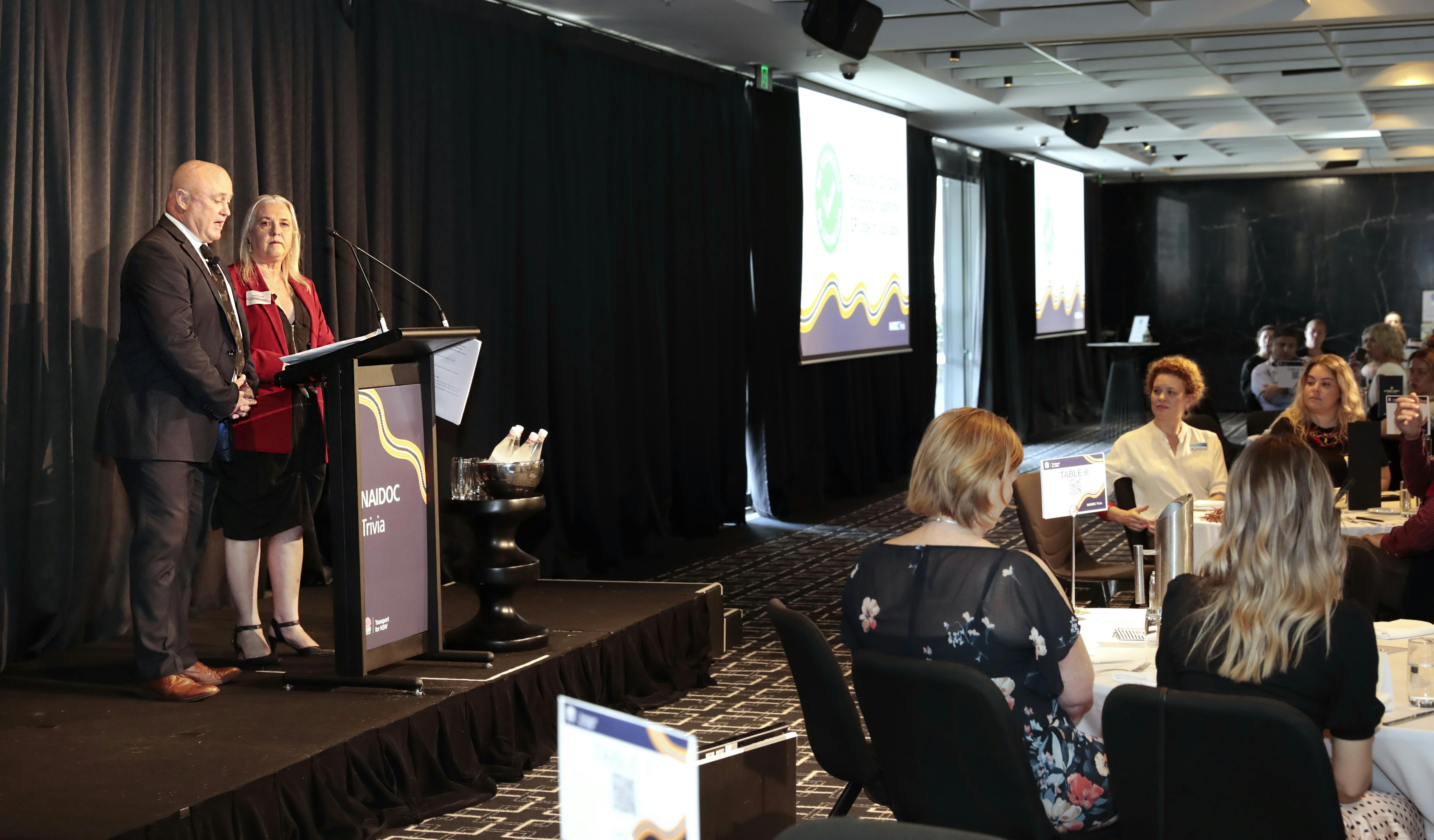 Presenters at NAIDOC Week Trivia