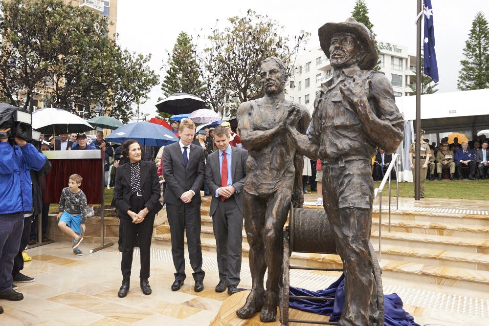 Fallen Lifesavers Memorial official opening 27 April 2014