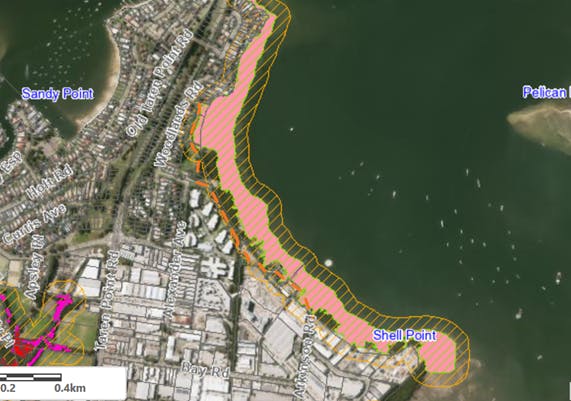 Proposal Area - Woolooware Bay Shared Pathway and the Taren Point Endangered Shorebird Community