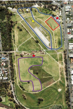 Location of Sports Facilities in Victoria Park/Pakapakanthi (Park 16)