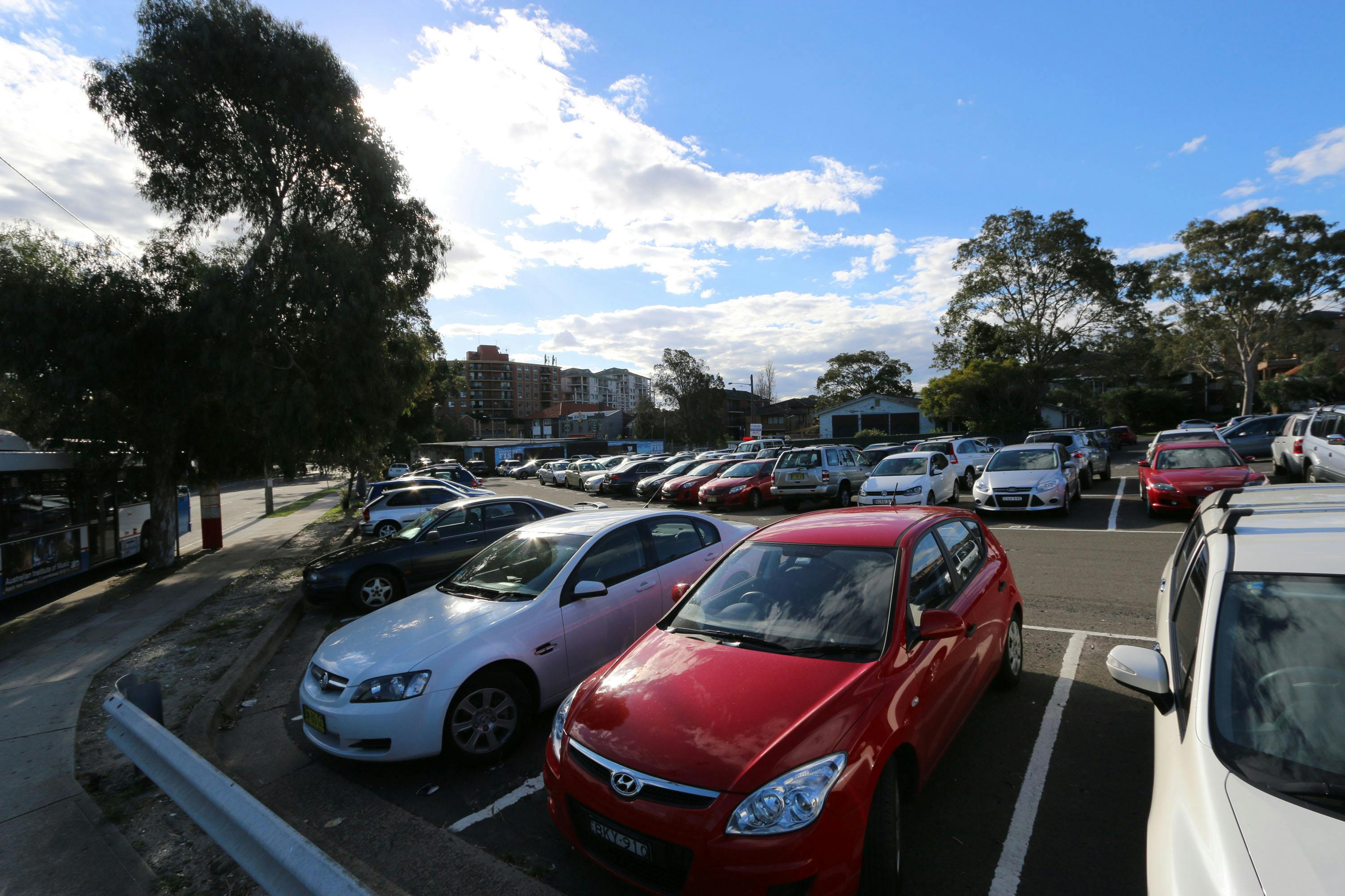 Kingsford site of proposed multi-storey car park