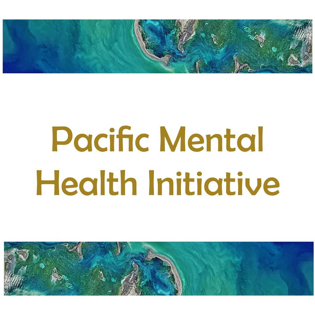 Ocean border with the words Pacific Mental Health Initiative