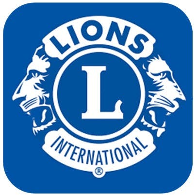 Image Lions International Icon Blue And White
