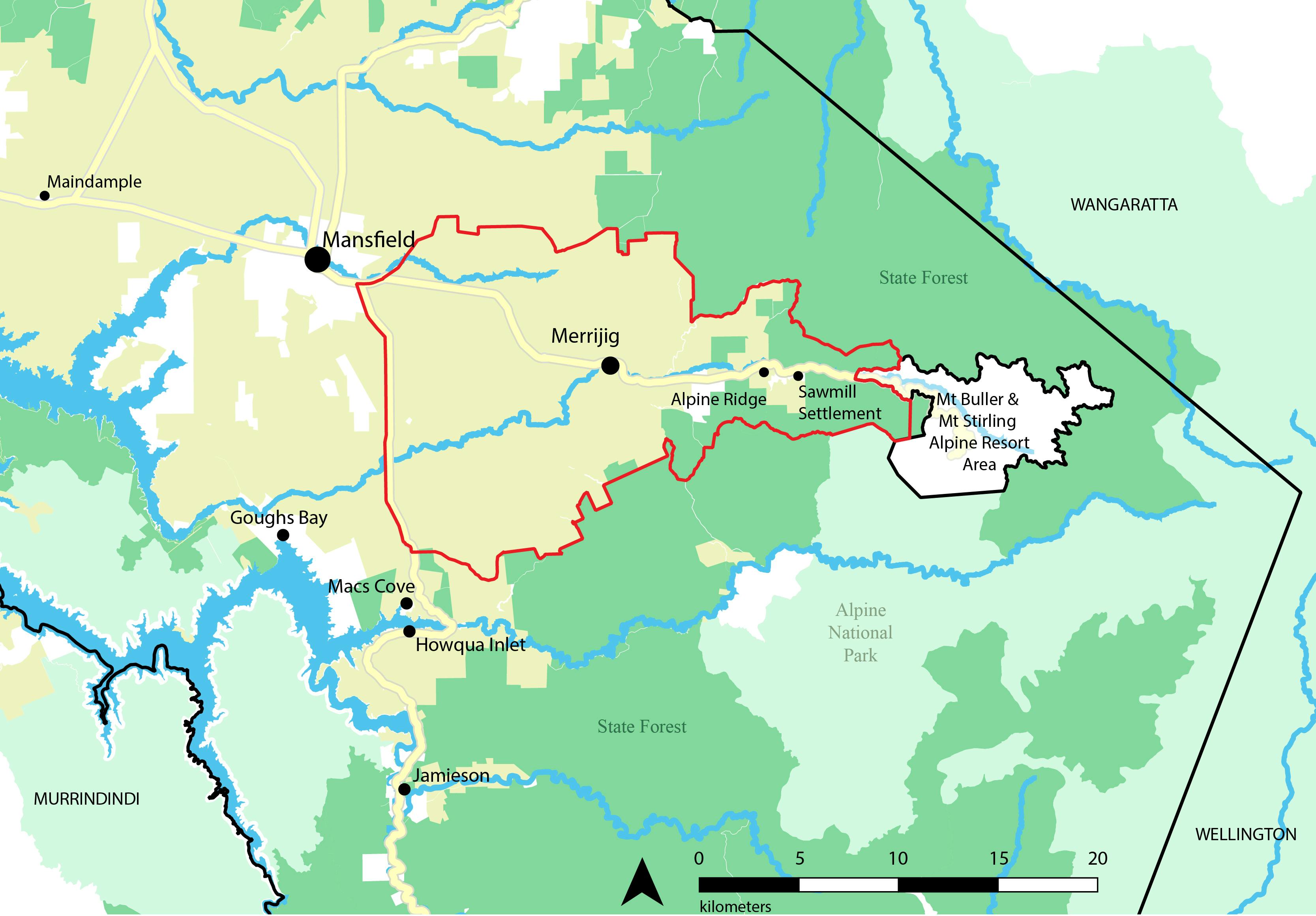 Delatite Valley Study Area