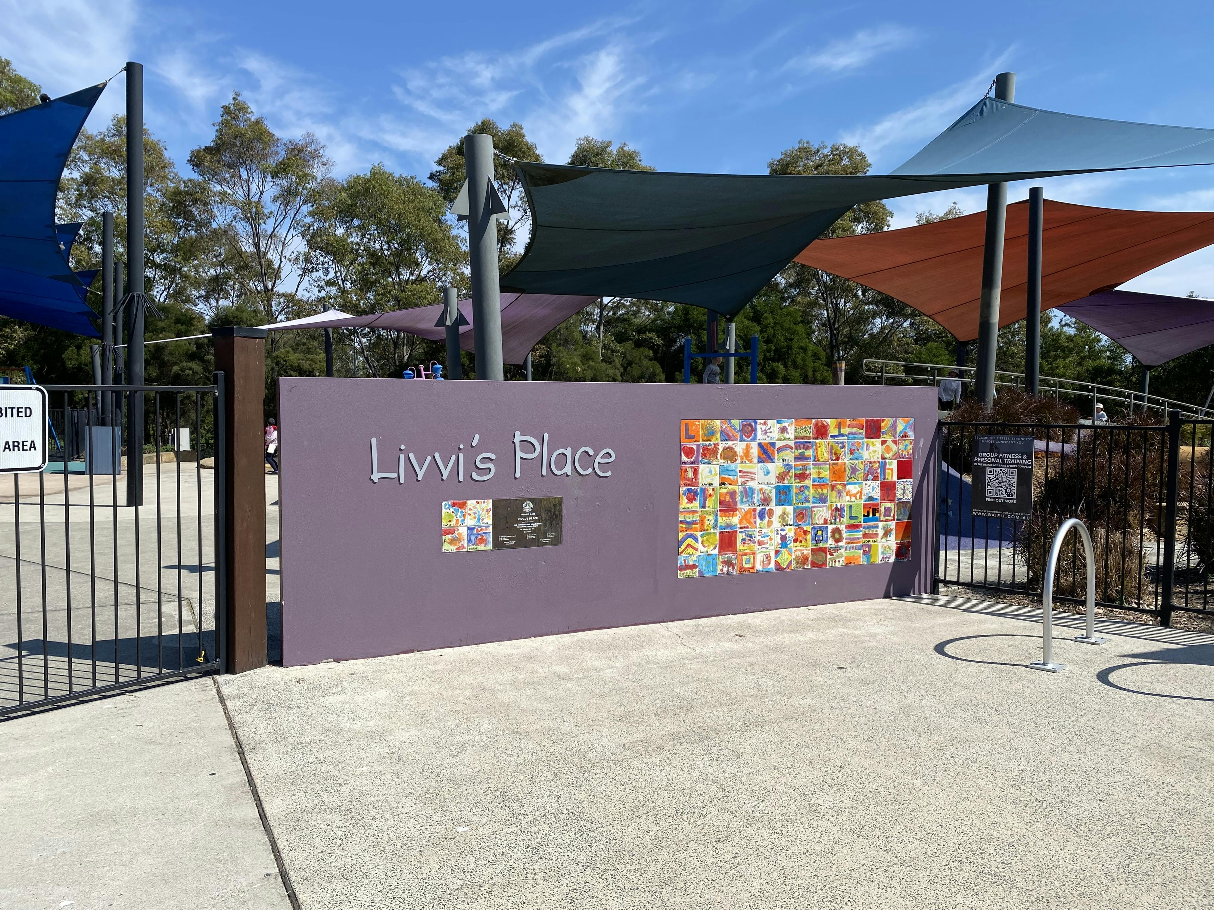 Entrance to Livvi's Place