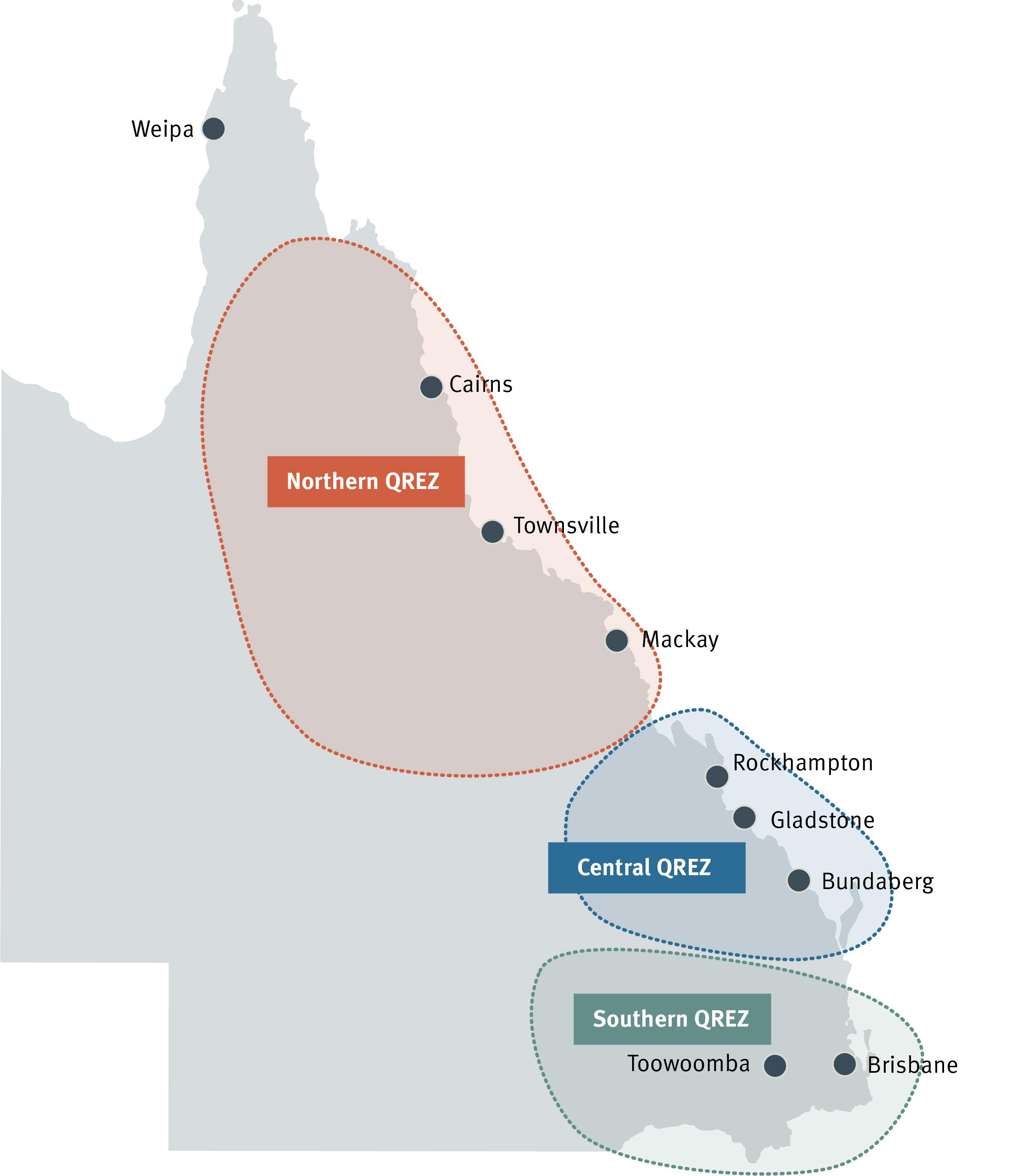 QREZ locations across Queensland