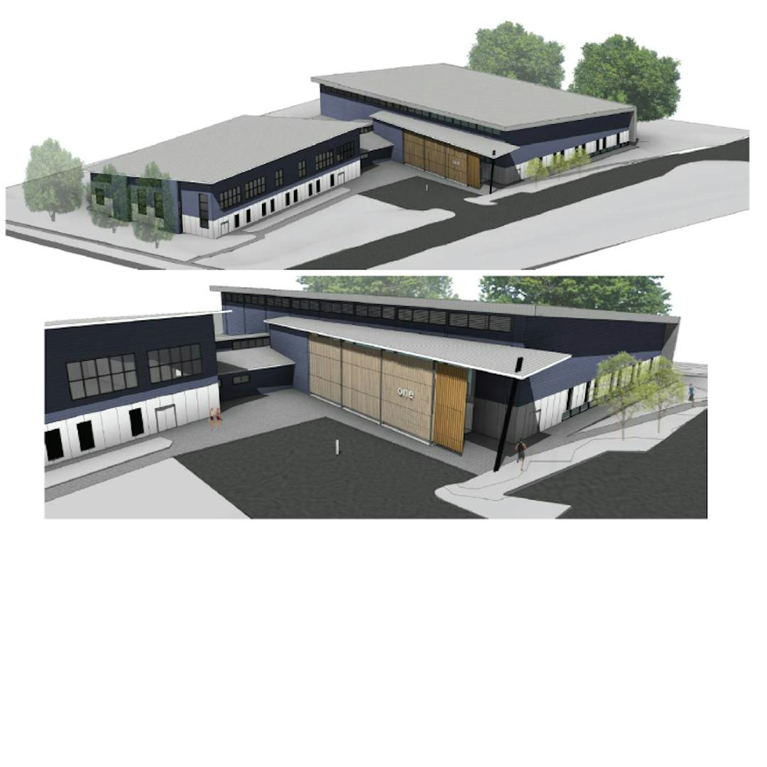  Queanbeyan  Indoor Sports Centre extension concept plans  