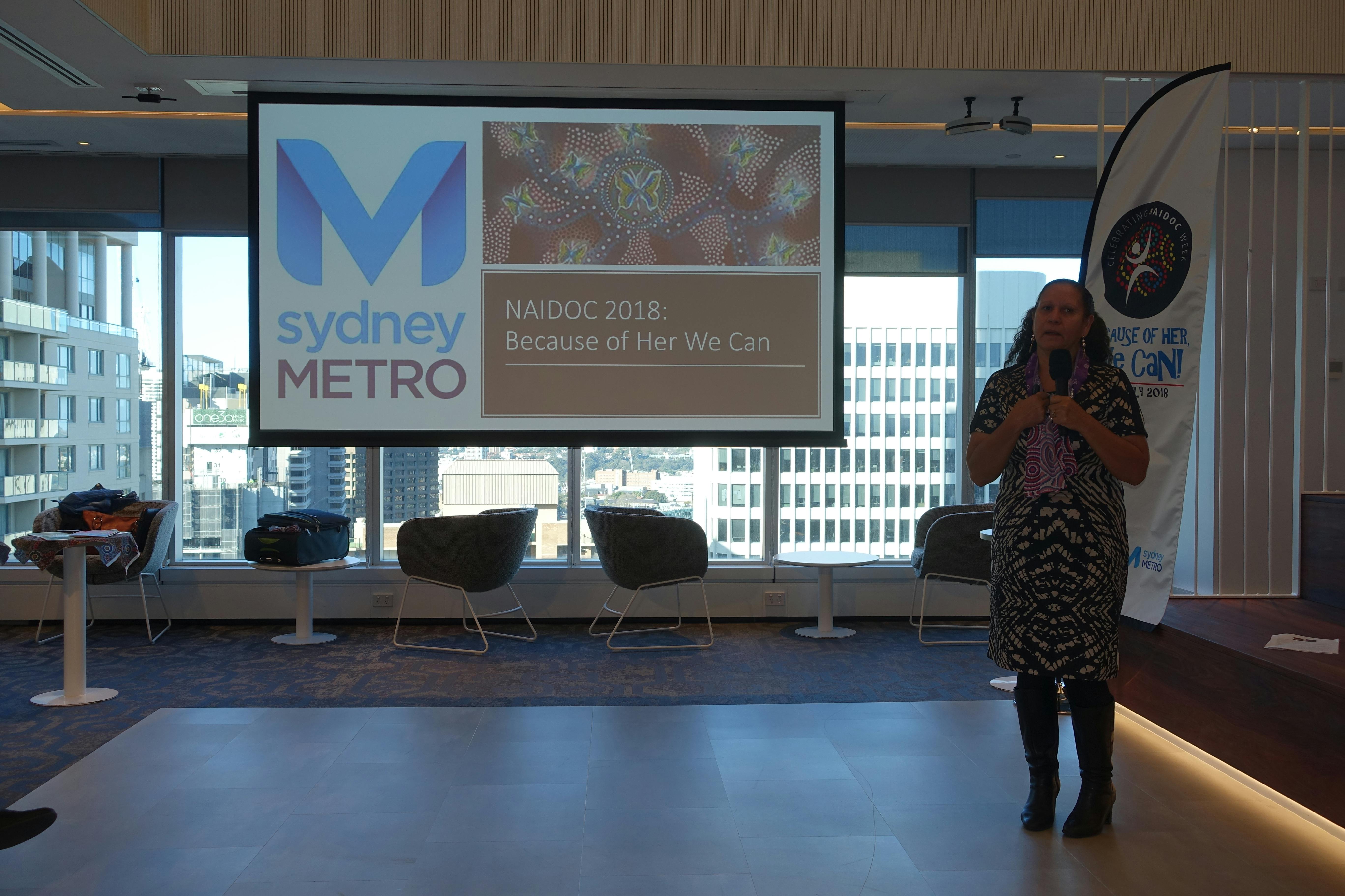 Sydney Metro NAIDOC Week event 