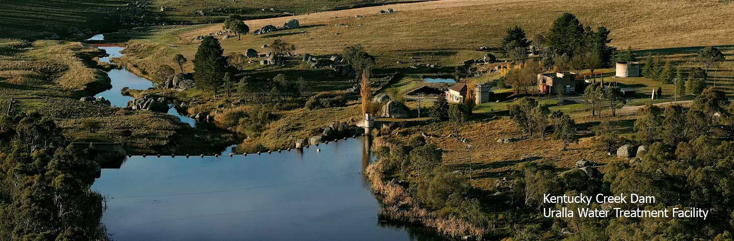 Kentucky Creek Dam Uralla Shire NSW