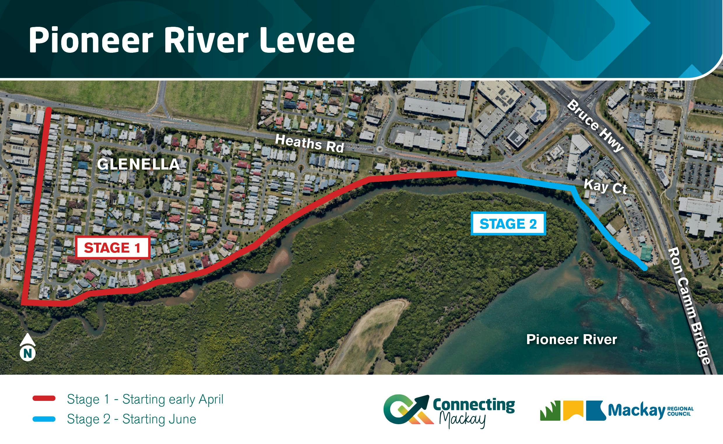 Pioneer River Flood Levee ‘Missing Link’ | Connecting Mackay