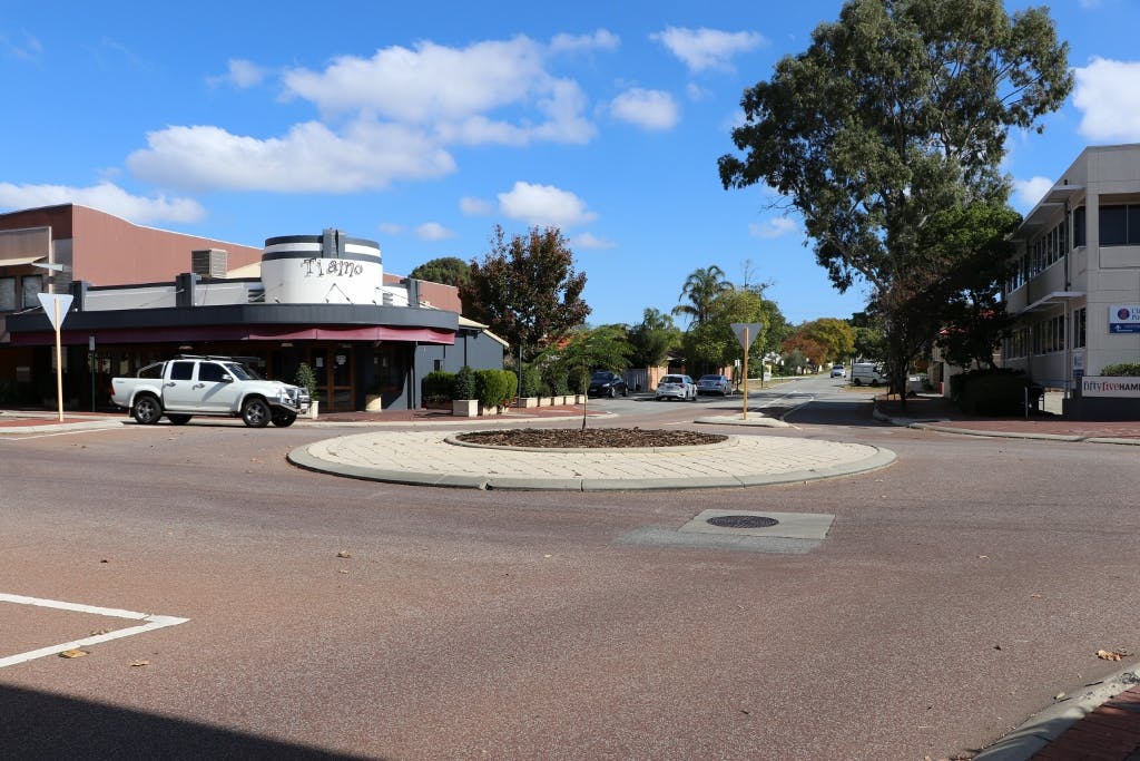 Hampden Road roundabout