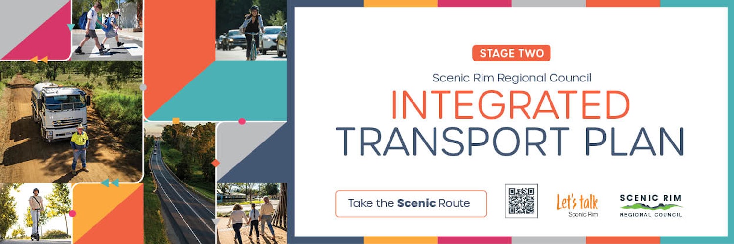 Draft Scenic Rim Integrated Transport Plan | Stage Two header