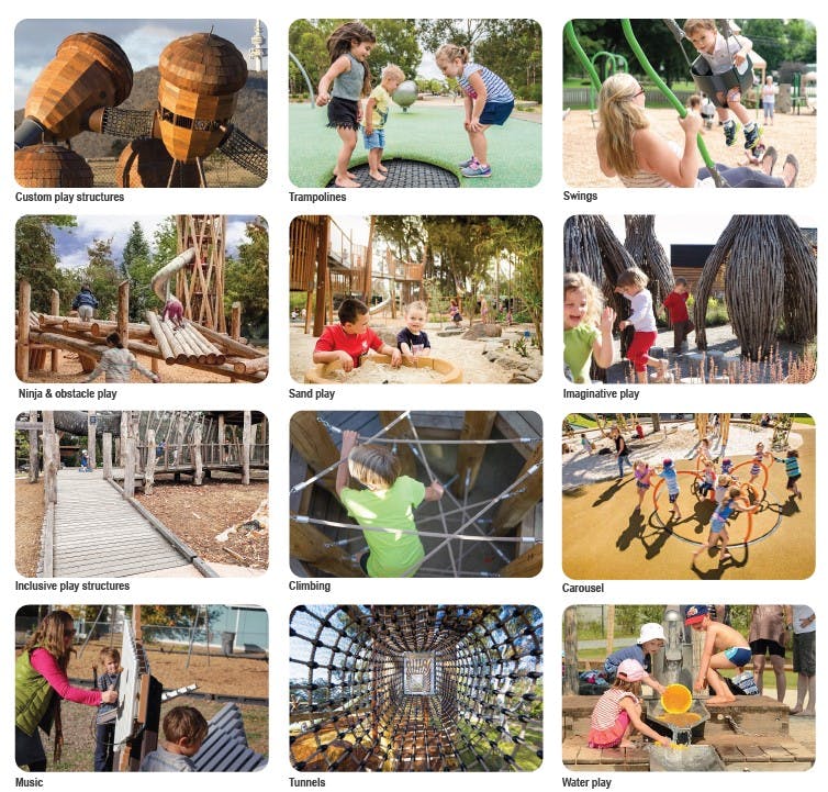 Examples of playground activities to inspire you.