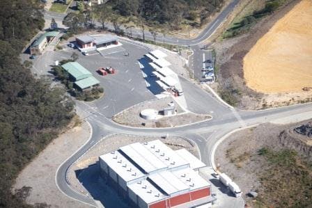 Aerial View of the Katoomba Transfer Station 2