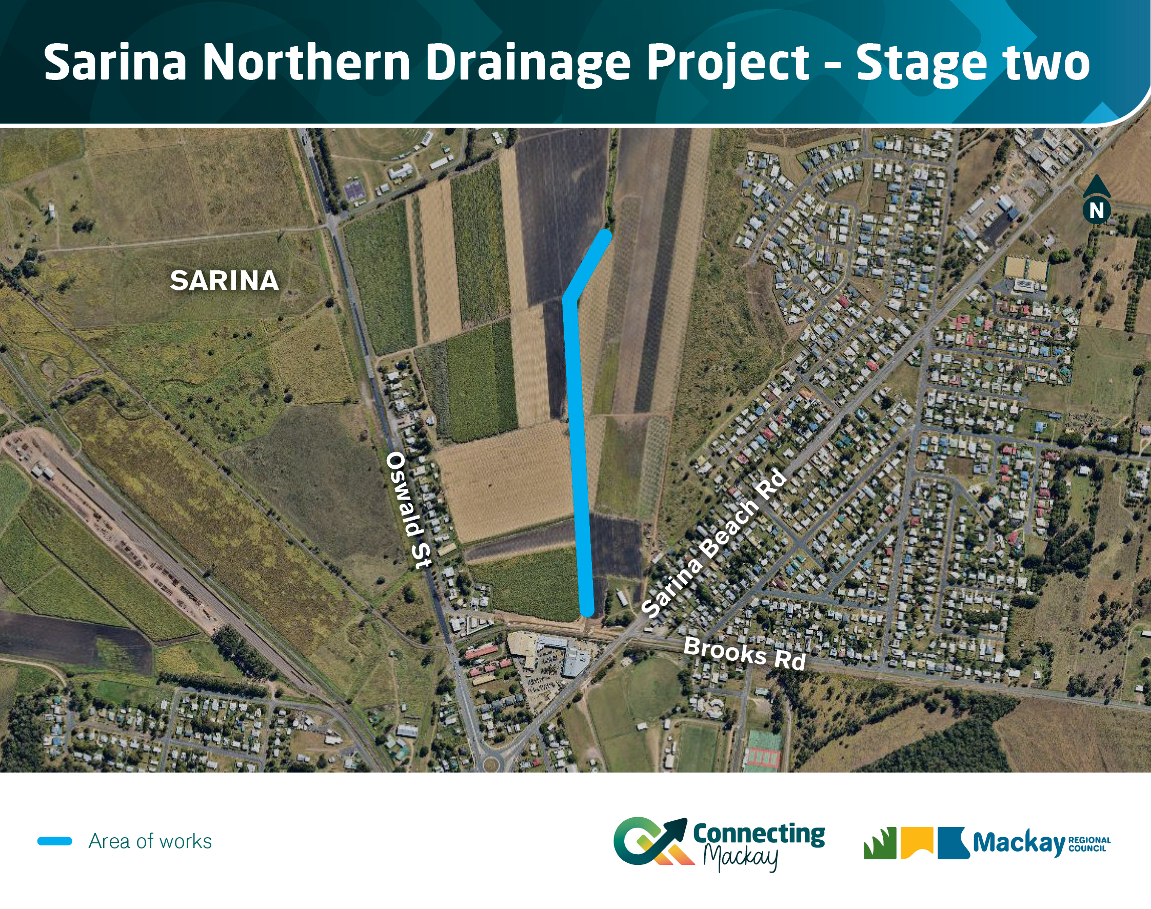 Sarina Northern Drainage Project Stage Two Connecting Mackay Deb40d10d00f2a760e9fdd35c4121ef3 Sarina Nrth Drainage Map