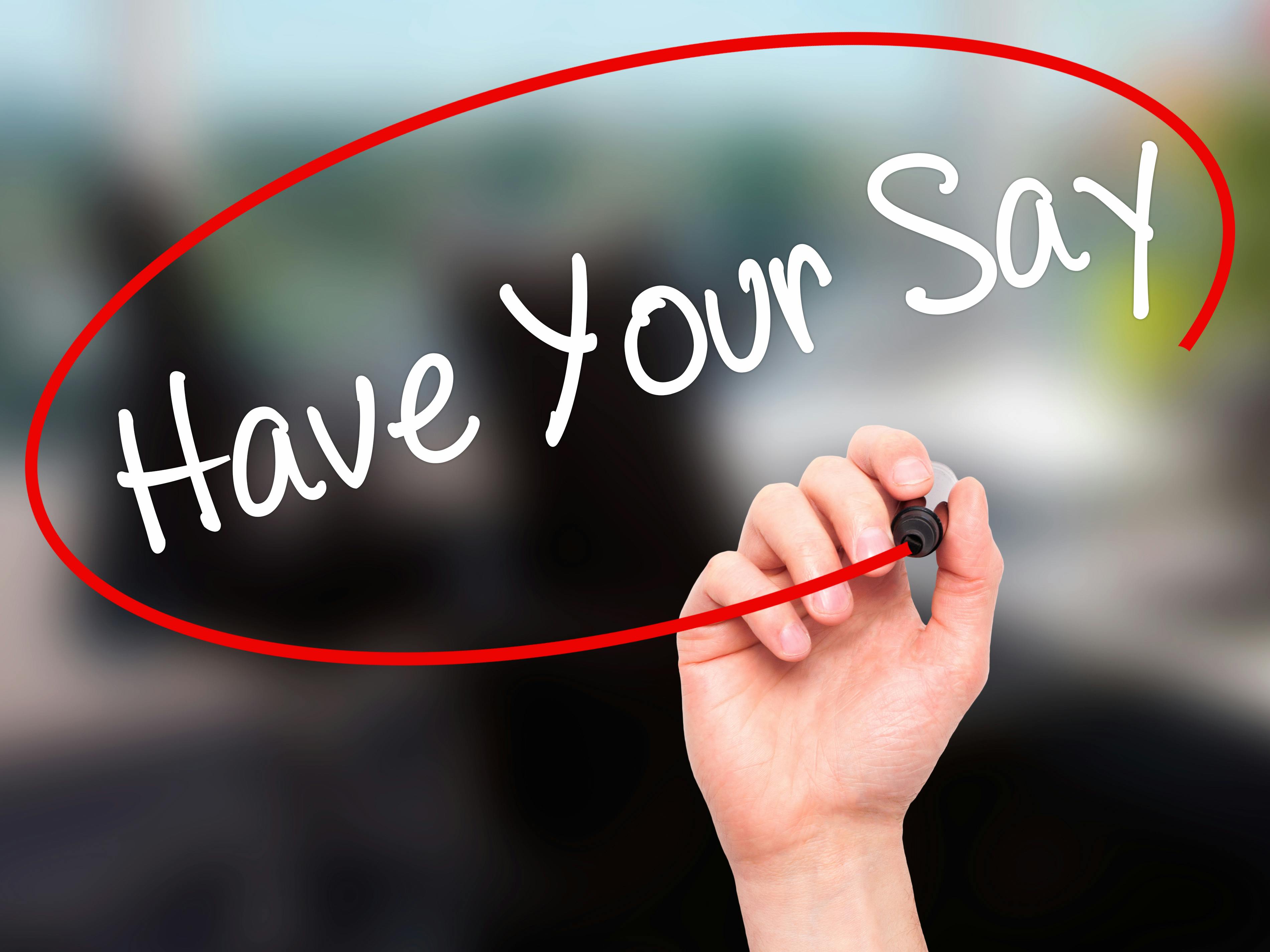 Have Your Say