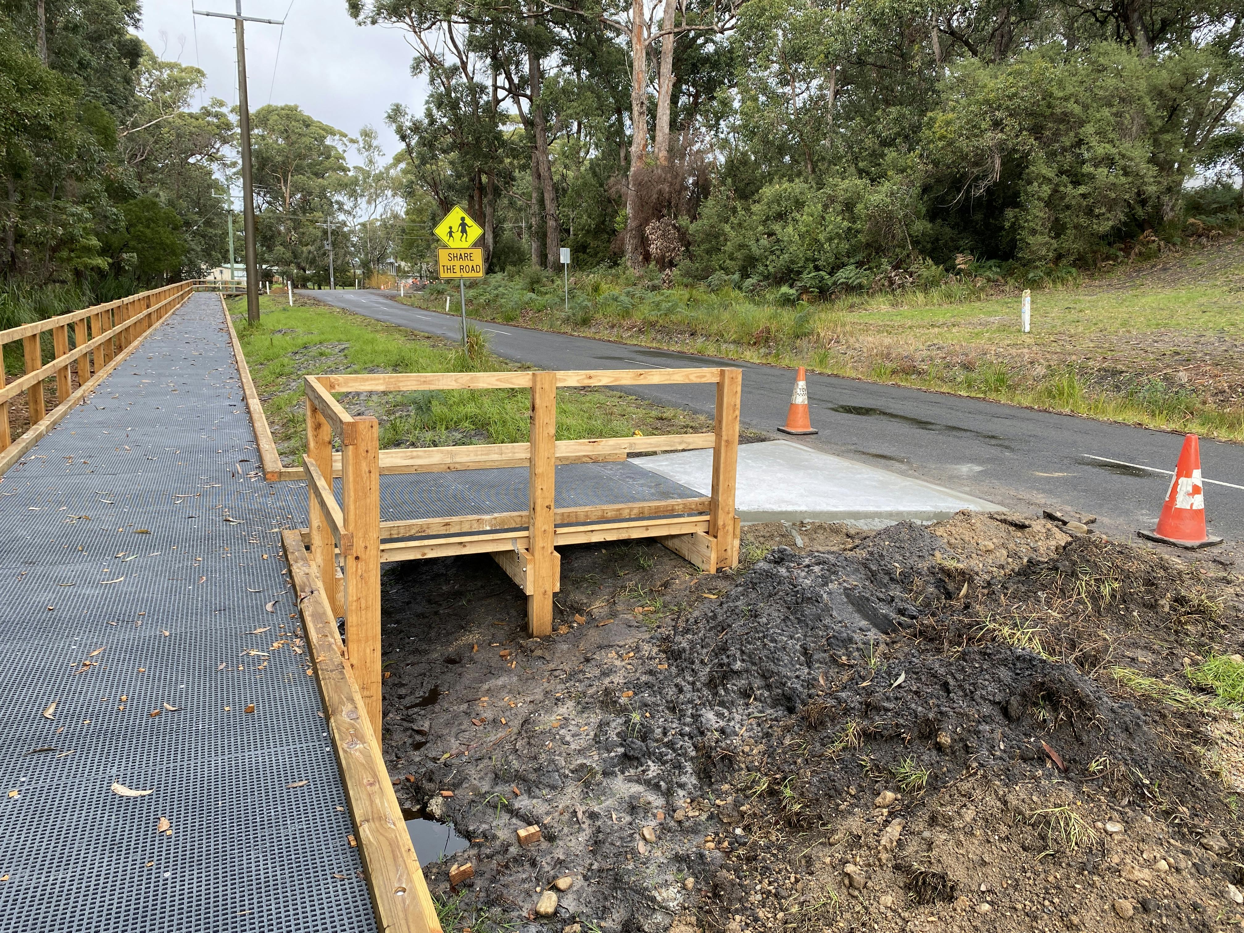 Bemm River Footpath Development - 31 July 2024