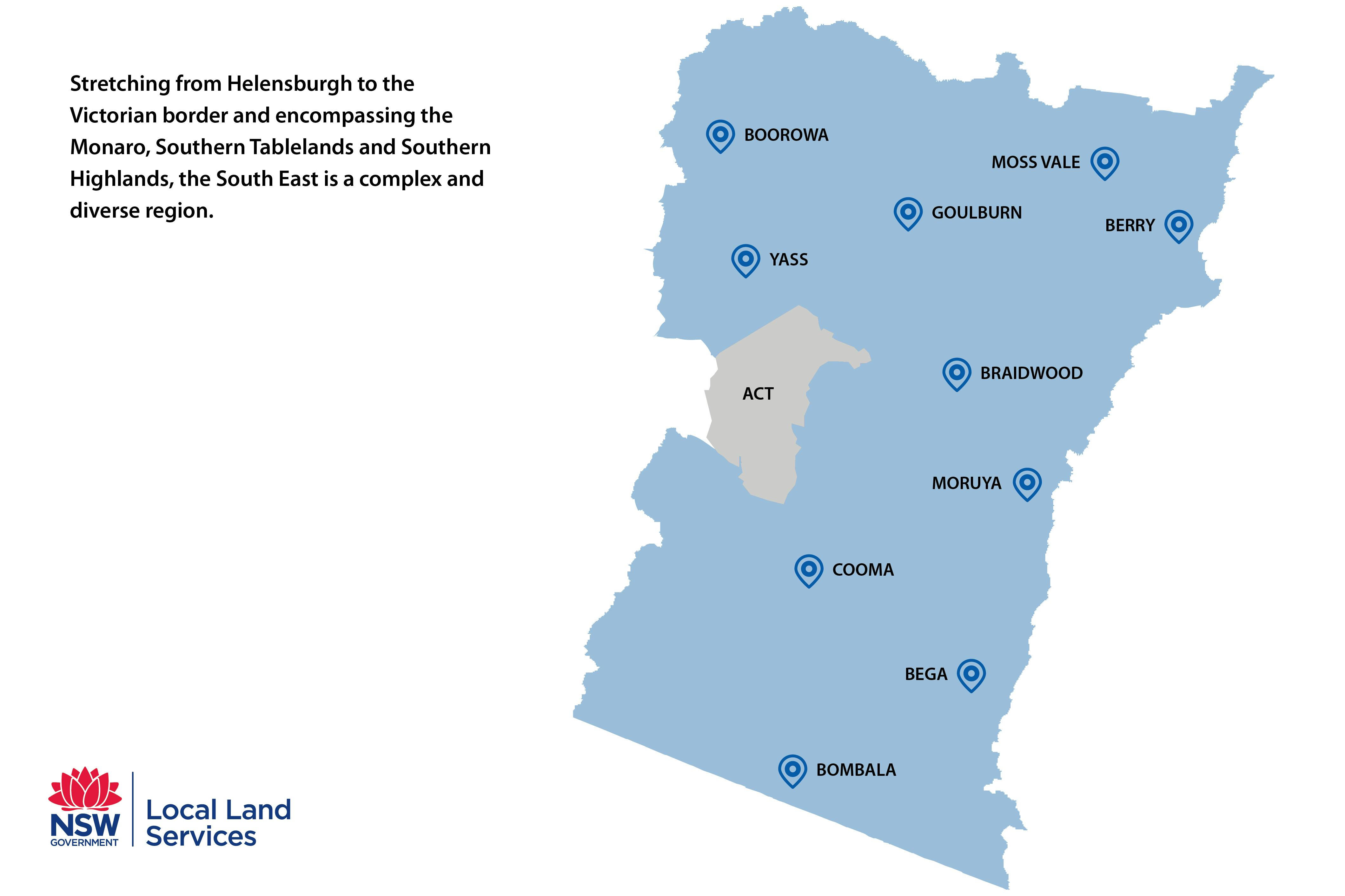 South East Region Map South East Our Communities Environment And South East Region Map South East Our Communities Environment And