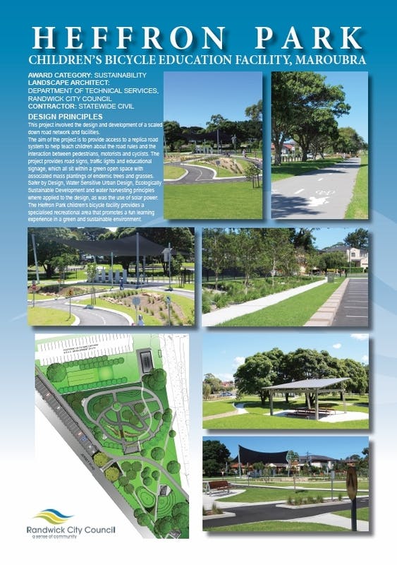 Heffron Park Children's Bicycle Education Facility