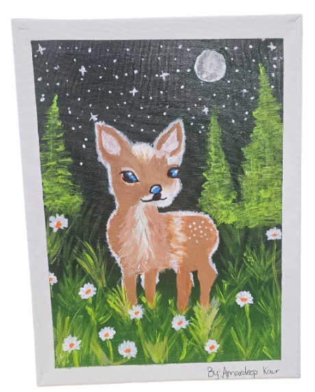 Amardeep Singh - Fawn In The Twilight Woods
