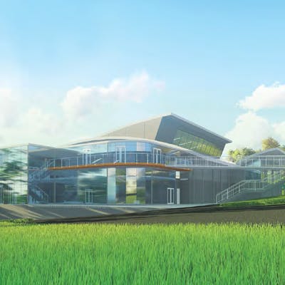 Artist impression - outside view