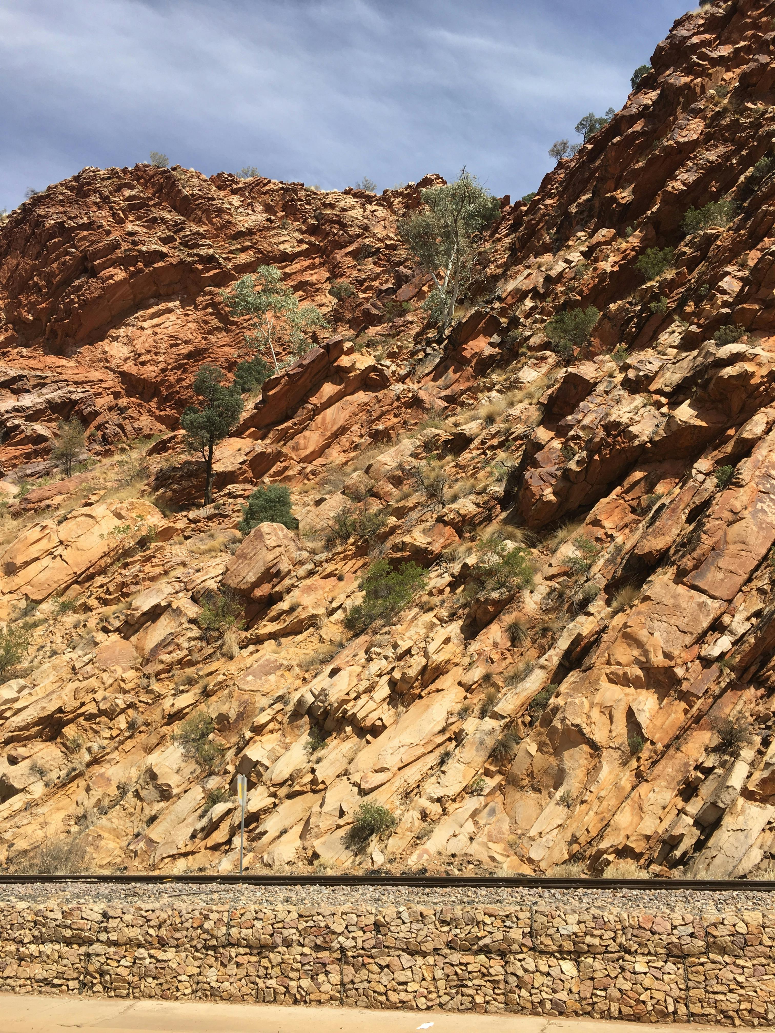 MacDonnell Ranges at The Gap (Ntaripe)