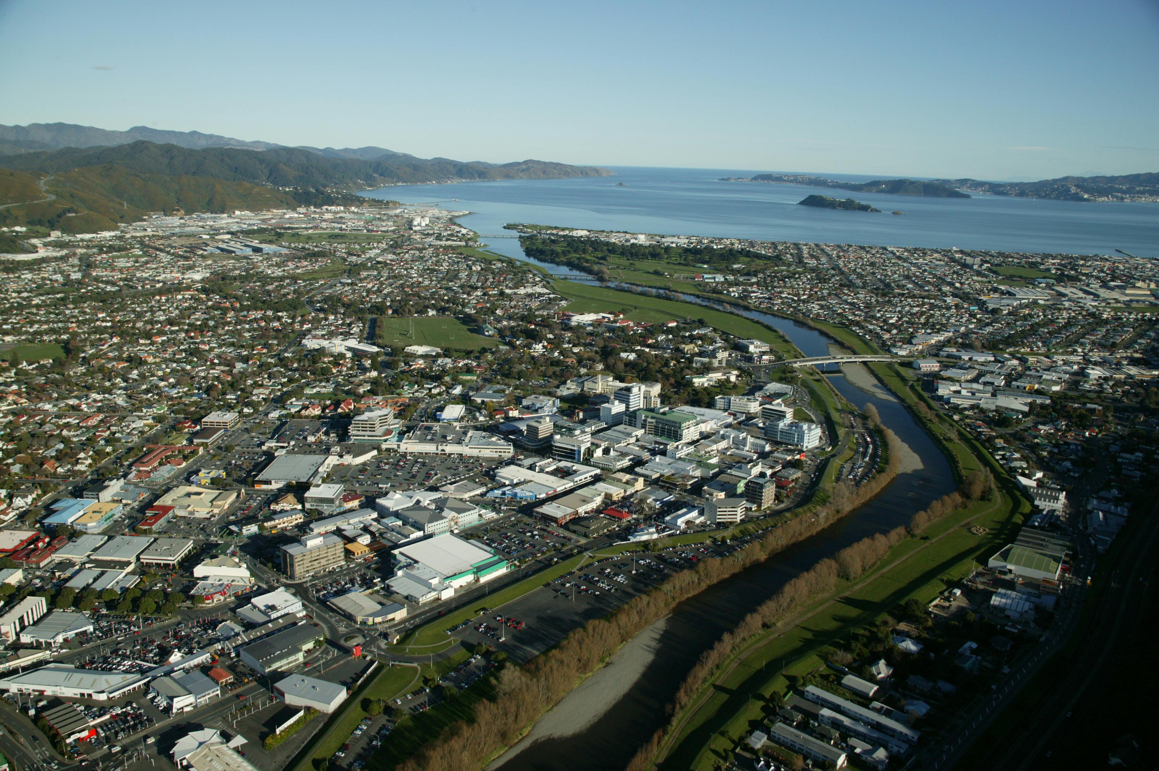 Hutt River looking South