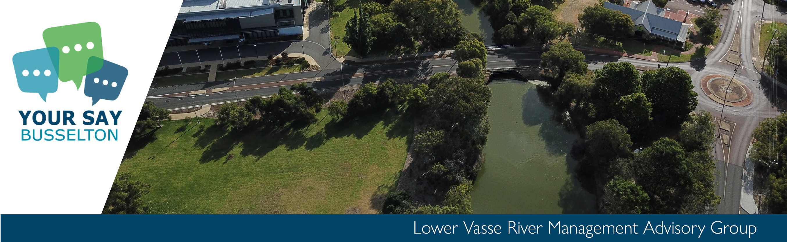 Lower Vasse River aerial photo