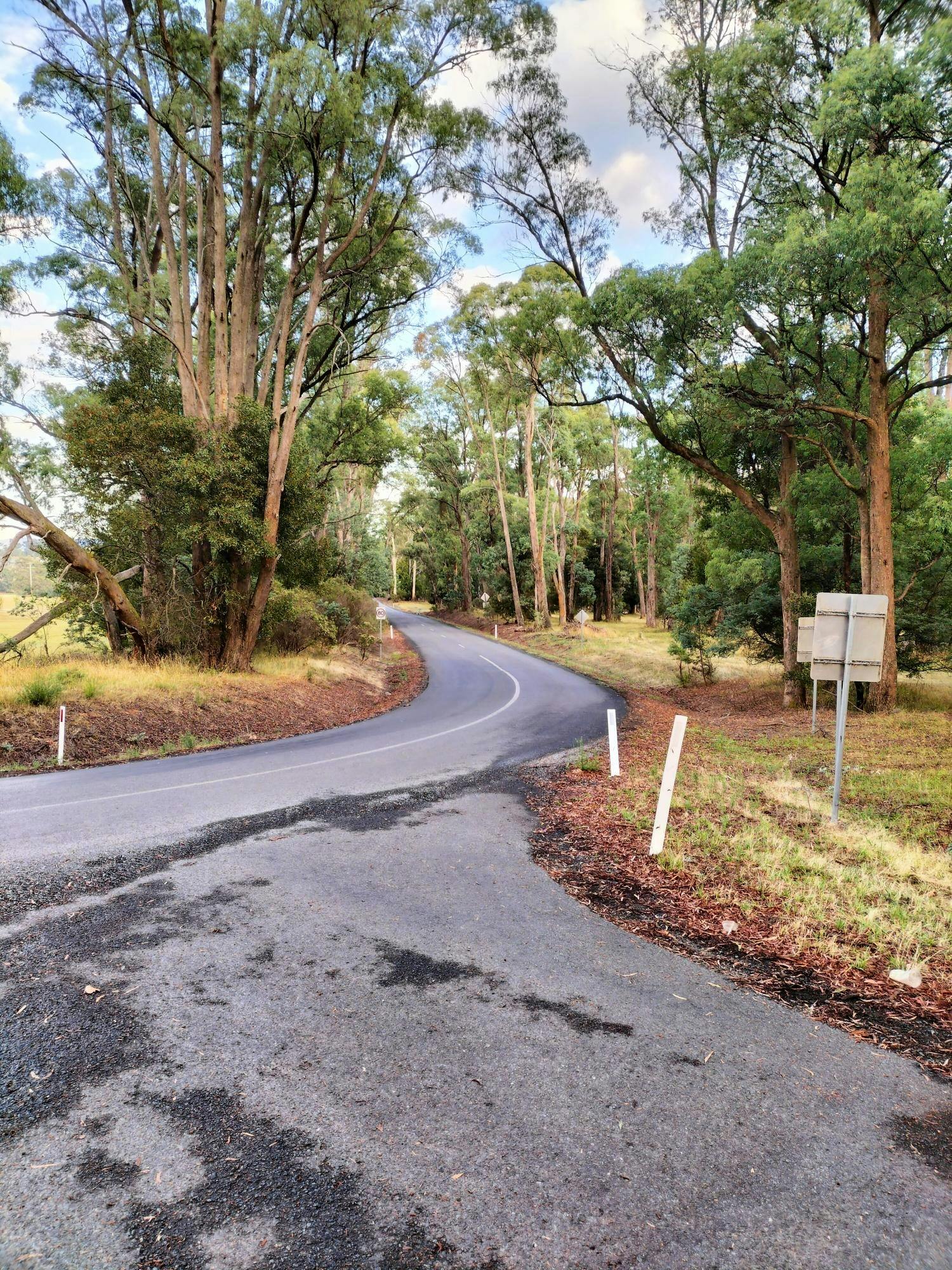 Old Tolmie-Mahaikah Road intersection.