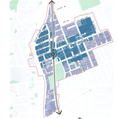 Chatswood CBD Strategy Proposed Zoning (B3 and B4)