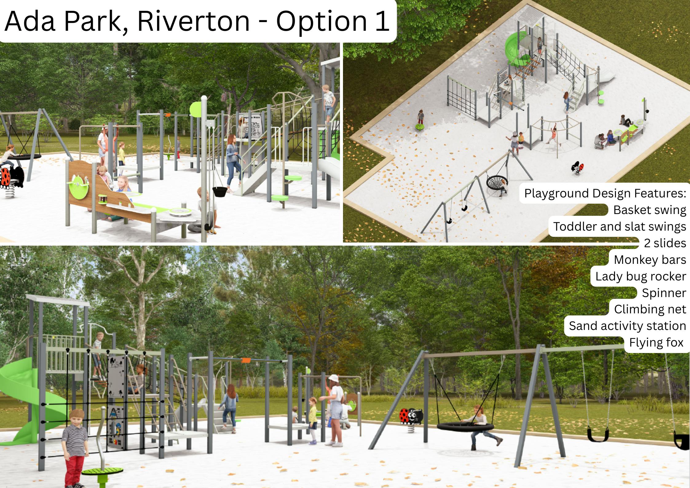 Ada Park Design Option 1