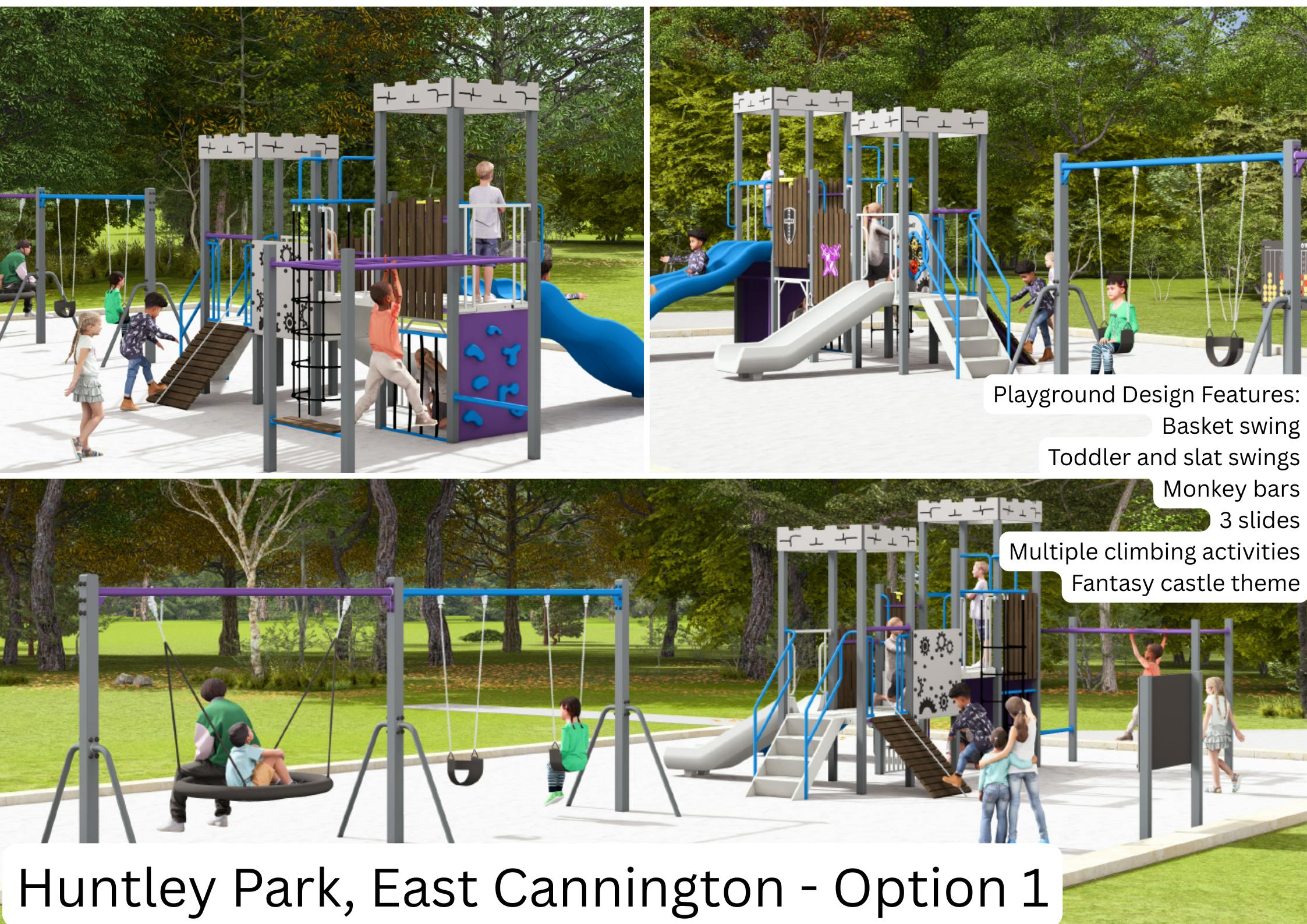 Huntley Park Option 1