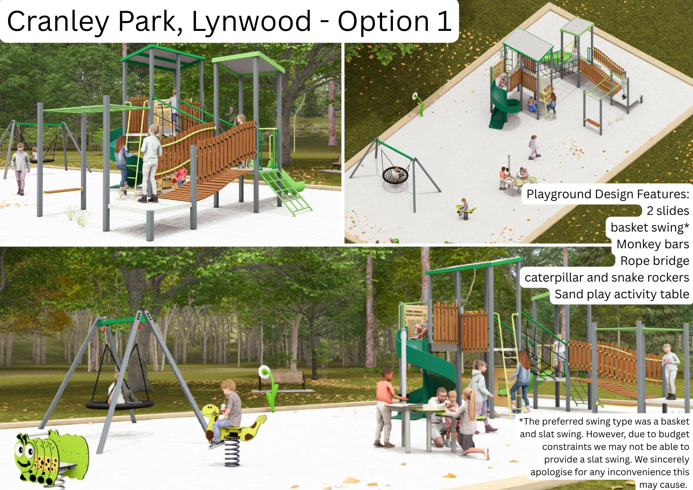 Cranley Park Option 1