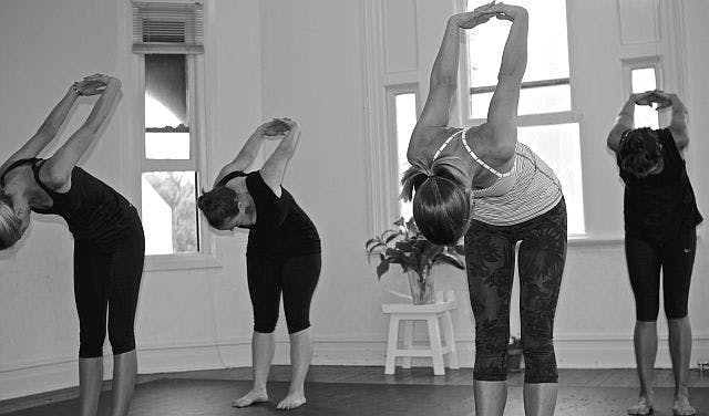 EJ Ward - Pilates class