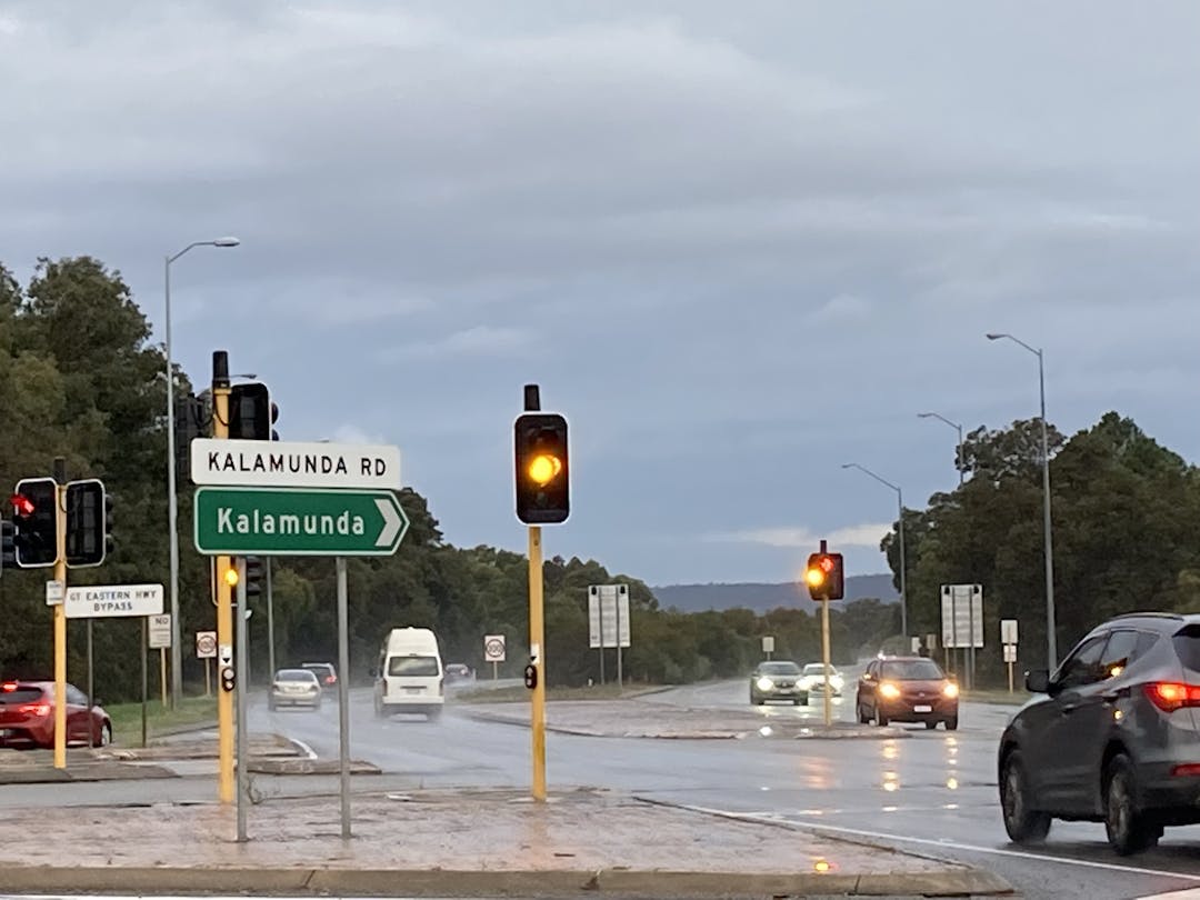 Great Eastern Highway Bypass and Kalamunda Road Intersection