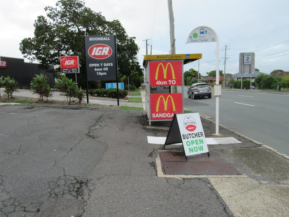 Bus stops